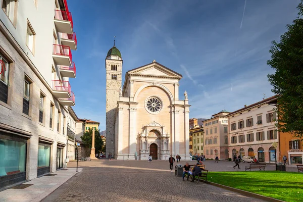 Trento Italien Oktober 2019 Vacker Italiensk Arkitektur Trento Stad Sydtyrolen — Stockfoto