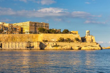 Valletta 'nın güzel mimarisi, Malta' nın başkenti.