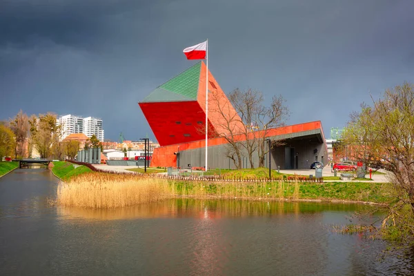 폴란드 그단스크 2021 폴란드 그단스크 박물관 폭풍우치는 — 스톡 사진