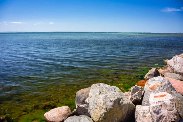 Prachtig Landschap Van Puck Bay Het Hel Schiereiland Zomer Polen — Stockfoto