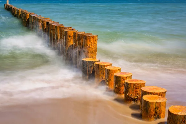 Bela Paisagem Mar Báltico Península Hel Verão Polónia — Fotografia de Stock