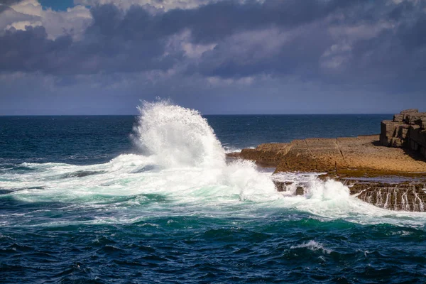 Costa Rocciosa Doolin Nella Contea Clare Paesi Bassi — Foto Stock