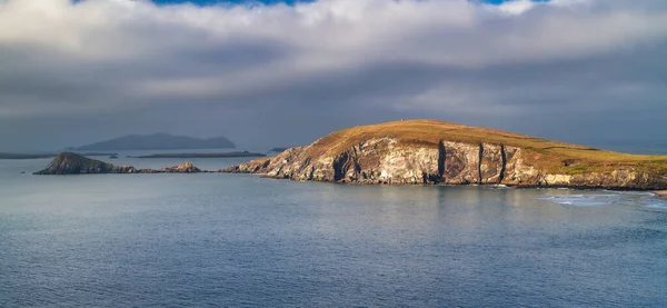 Piękna Sceneria Wybrzeża Oceanu Atlantyckiego Półwyspie Dingle Hrabstwo Kerry Irlandia — Zdjęcie stockowe