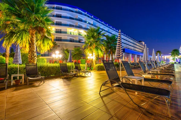 Turker Turkey July 2021 Pool Area Eftalia Marin Hotel Alanya — Stock Photo, Image