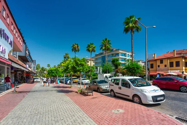 Alanya Turchia Luglio 2021 Scenario Urbano Della Città Alanya Turchia — Foto Stock