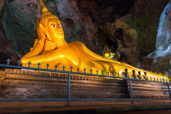 Statue buddha nel tempio — Foto Stock