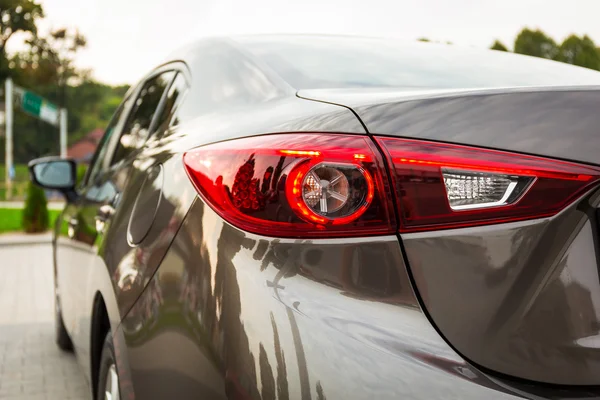 Detalle de luz de coche moderno — Foto de Stock