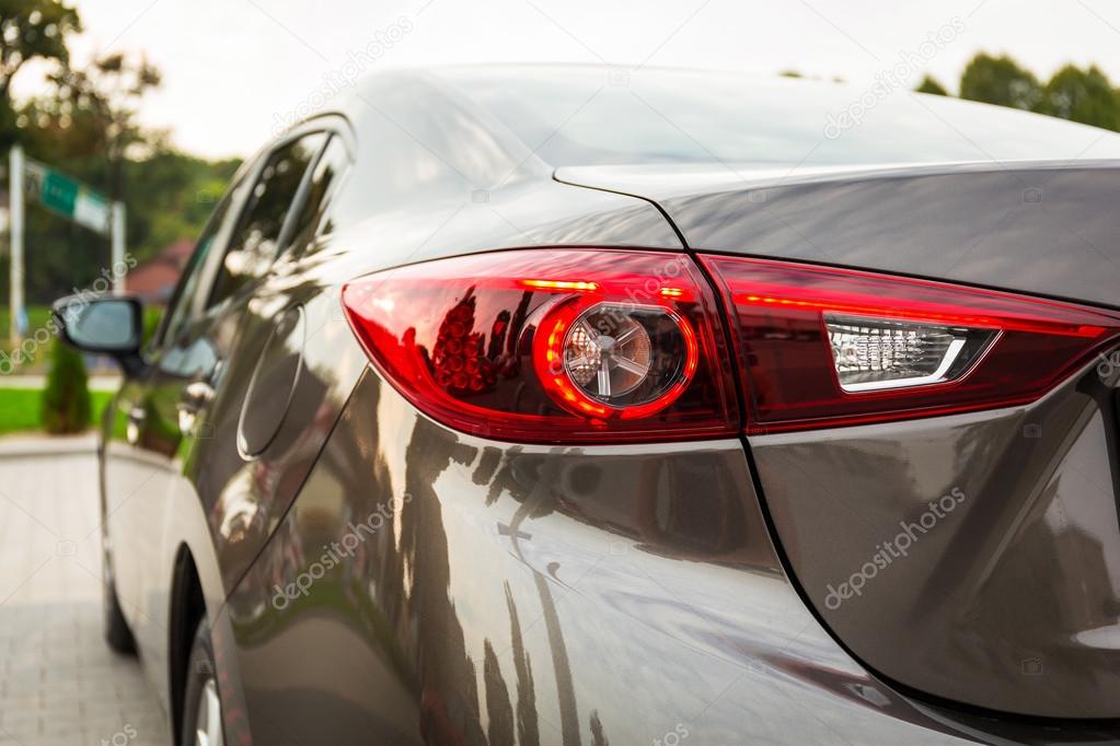 Modern car light detail