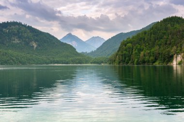 Mała dziewczynka, która jest odgryza kawałek z zielonym jabłkiem