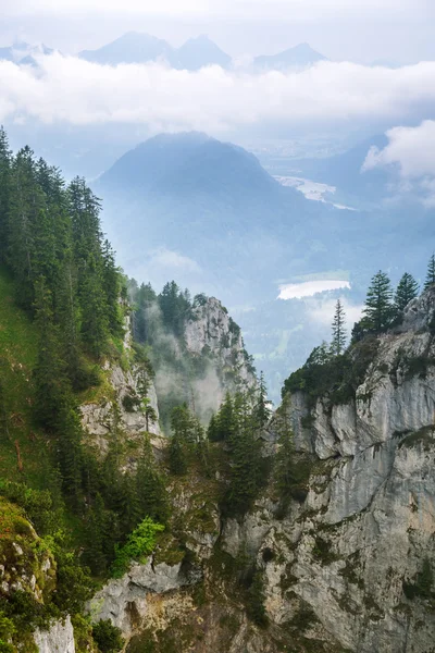 Idyllische landschap van Beierse Alpen — Stockfoto