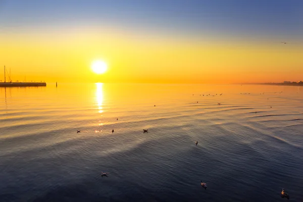 Sunrise at Baltic sea — Stock Photo, Image