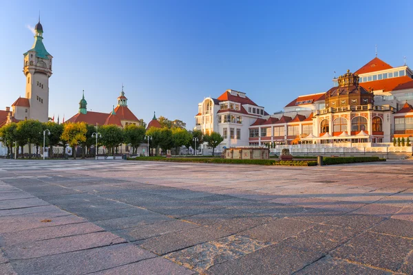 Baltic architecture of Sopot in Poland — Stock Photo, Image