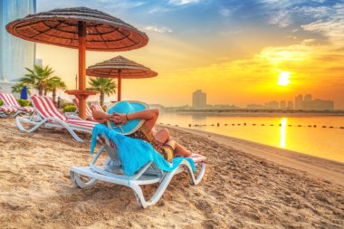 Güneş tatil plaj
