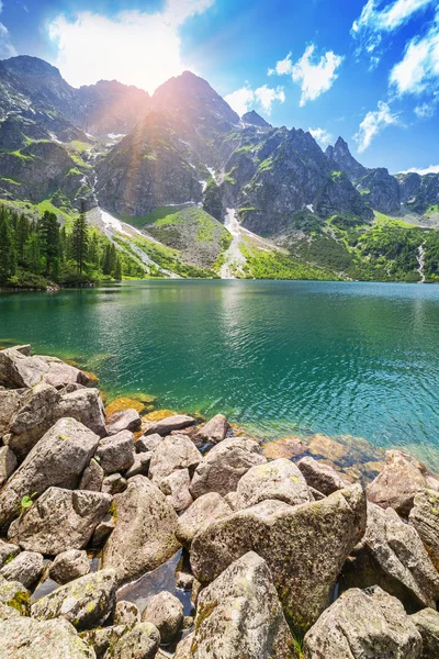 Wunderschöne Tatra-Berge in Polen — Stockfoto