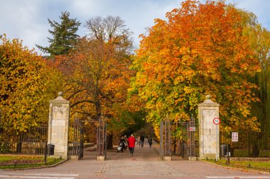 Park Oliwski, Gdansk sonbaharda