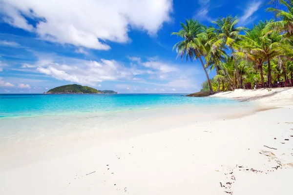 Tropisk strand landskap — Stockfoto