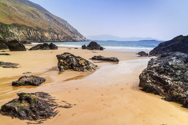 Keem plaży wyspa Achill w Irleland — Zdjęcie stockowe