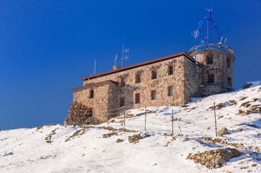 Tatra Dağları'nda meteoroloji istasyonu