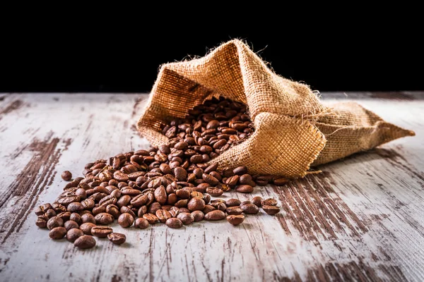 Geröstete Kaffeebohnen — Stockfoto