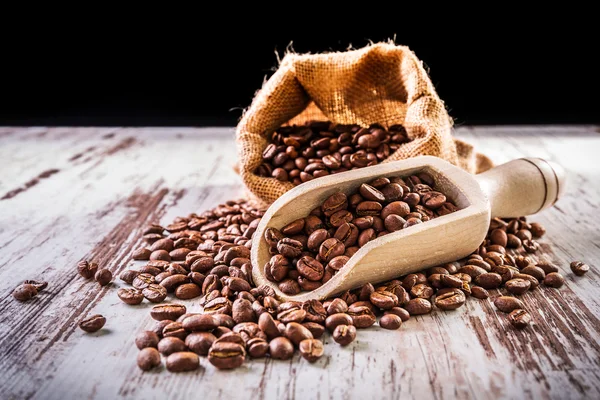 Granos de café tostados — Foto de Stock