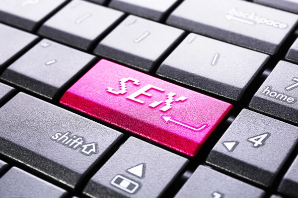 Sex button — Stock Photo, Image