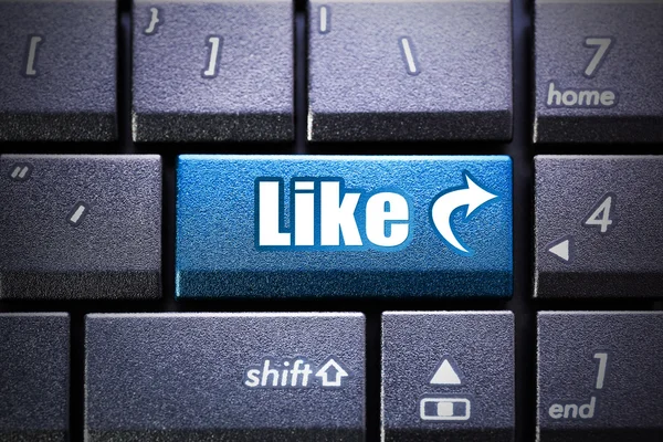 Like button — Stock Photo, Image