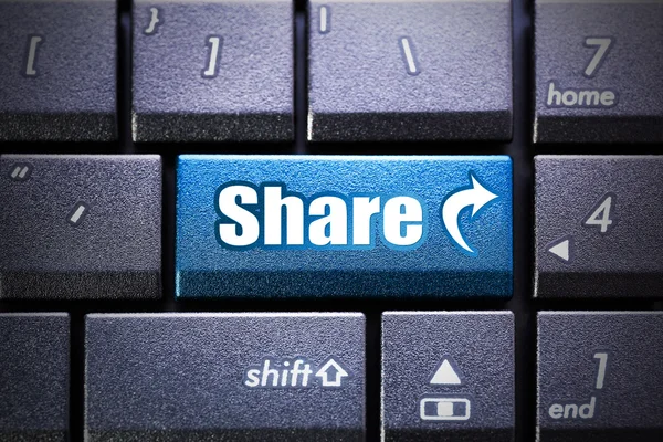 Share gomb — Stock Fotó