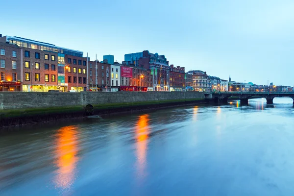 Arquitetura do centro da cidade em Dublin, Irlanda — Fotografia de Stock