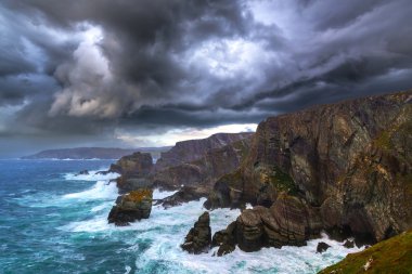 Atlantic coast üzerinde fırtına