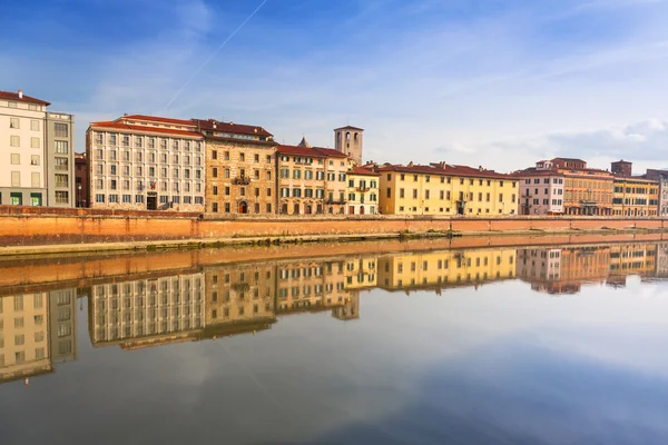 Casco antiguo de Pisa, Italia — Foto de Stock