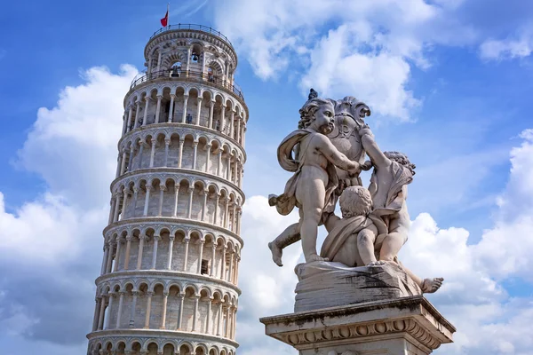 Пізанська вежа, Італія. — стокове фото