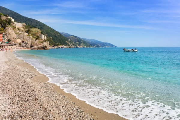 Spiaggia di Monterosso sul Mar Ligure — Foto Stock