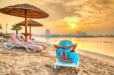 Güneş tatil plaj