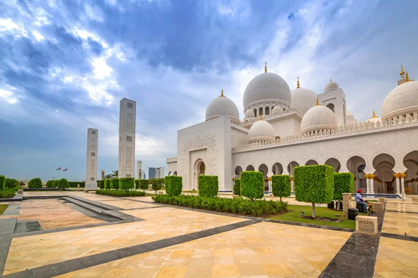 Sheikh Zayed Grand Mosque Abu Dhabi-ban — Stock Fotó