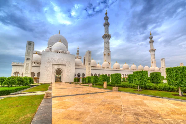 Grande Moschea dello sceicco Zayed ad Abu Dhabi — Foto Stock