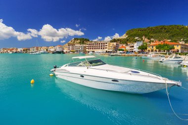 Marina deniz araçları Zakynthos, Yunanistan ile