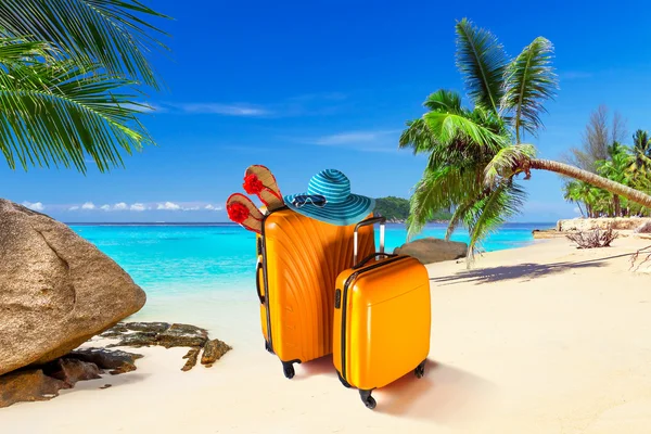 Summer holidays on the tropical beach Stock Photo