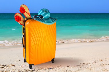 Yaz tatil tropikal plaj