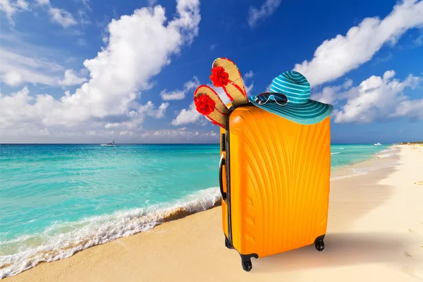 Zomervakantie op het tropische strand — Stockfoto