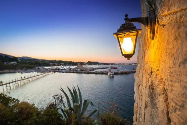 Dusk on Zakynthos island — Stock Photo, Image