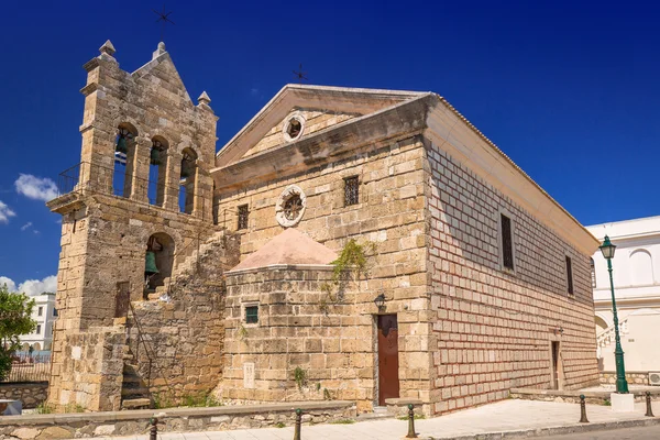 A Szent Miklós templom, Zakynthos, Görögország — Stock Fotó