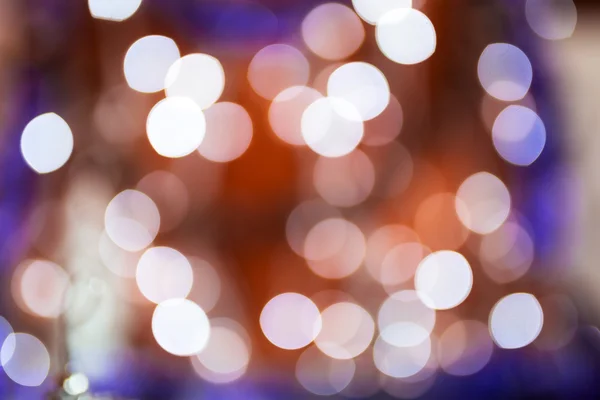 Christmas lights bokeh — Stockfoto