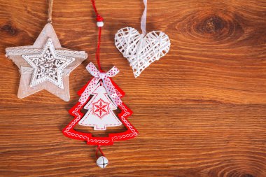 Noel süslemeleri arka plan