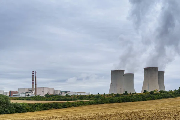 Nuclear power station Dukovany, Vysocina region, Czech republic, Europe.