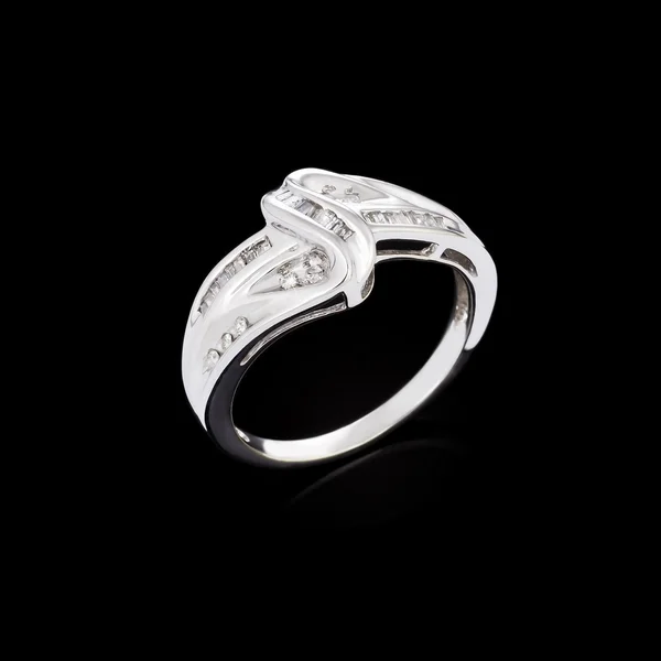 Bague diamant — Photo