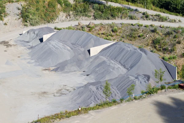 Gravel for construction — Stock Photo, Image