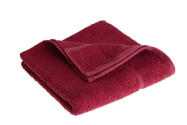 Ręcznik izolowany na białym tle — Zdjęcie stockowe