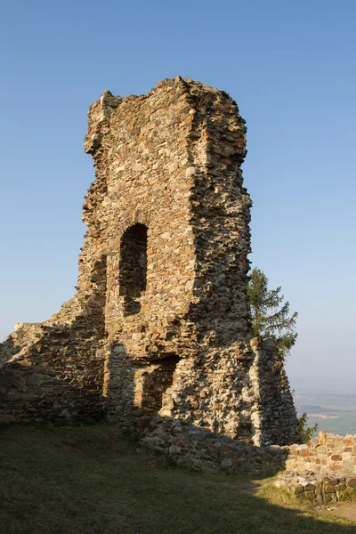 Ruines du château de Lichnice, République tchèque — Photo