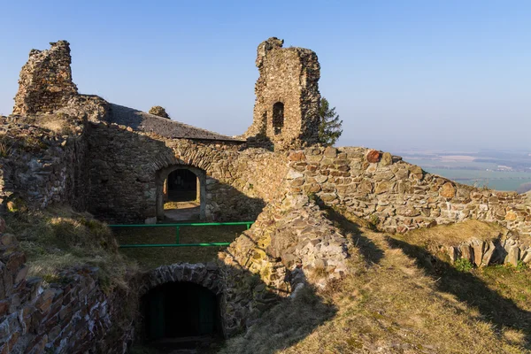 Rovine del Castello di Lichnice, Repubblica Ceca — Foto Stock