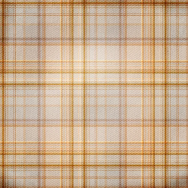 Textile plaid background in beige, grey — Stock Photo, Image